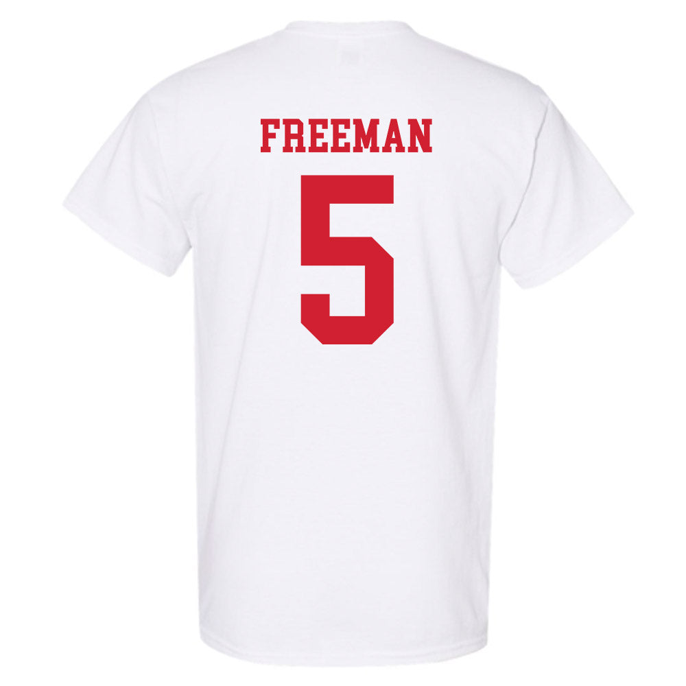 Fresno State - NCAA Football : Josiah Freeman - Generic Shersey T-Shirt-1