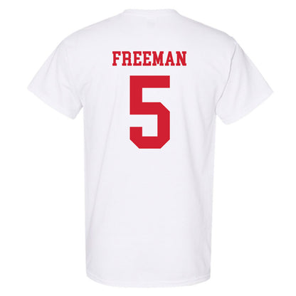 Fresno State - NCAA Football : Josiah Freeman - Generic Shersey T-Shirt-1