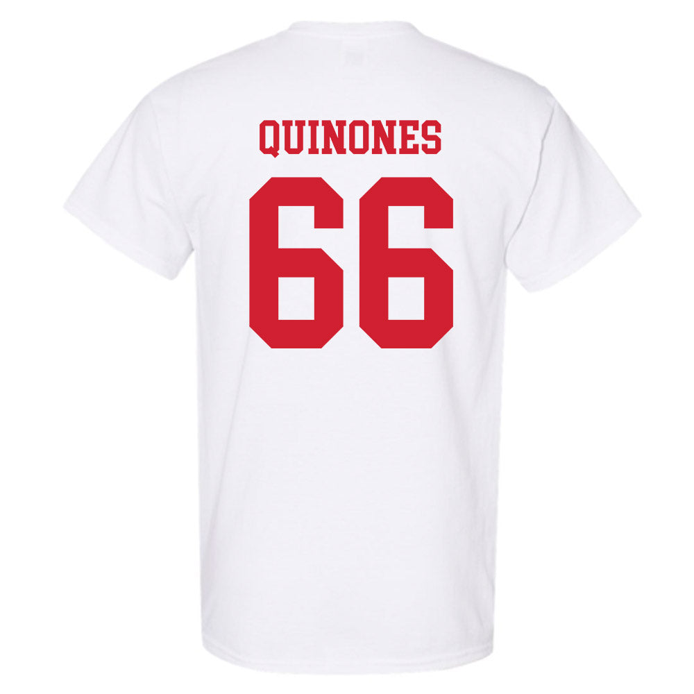 Fresno State - NCAA Football : Gino Quinones - Generic Shersey T-Shirt-1