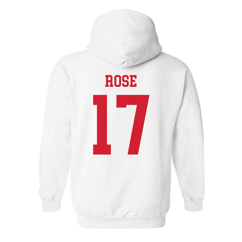 Fresno State - NCAA Football : Deagan Rose - Generic Shersey Hooded Sweatshirt-1
