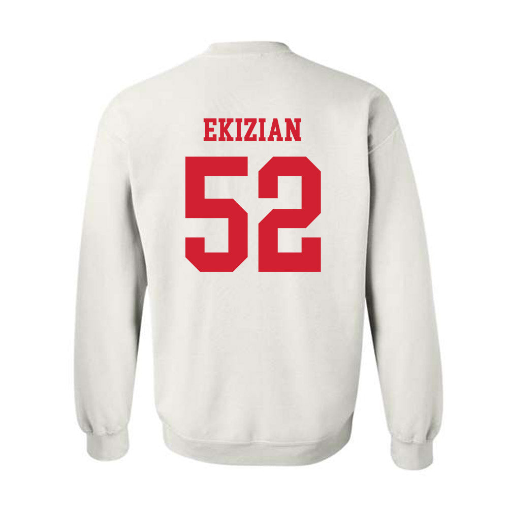 Fresno State - NCAA Baseball : Gavin Ekizian - Generic Shersey Crewneck Sweatshirt-1