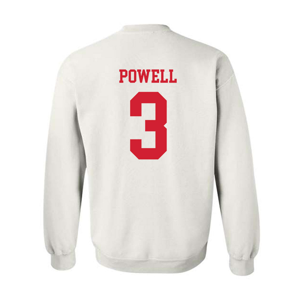 Fresno State - NCAA Women's Basketball : Danae Powell - Generic Shersey Crewneck Sweatshirt