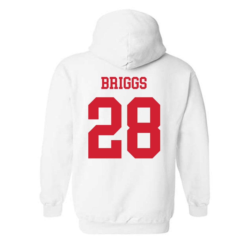Fresno State - NCAA Football : Jomarion Briggs - Generic Shersey Hooded Sweatshirt-1