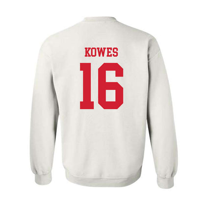 Fresno State - NCAA Baseball : Jacob Kowes - Generic Shersey Crewneck Sweatshirt-1