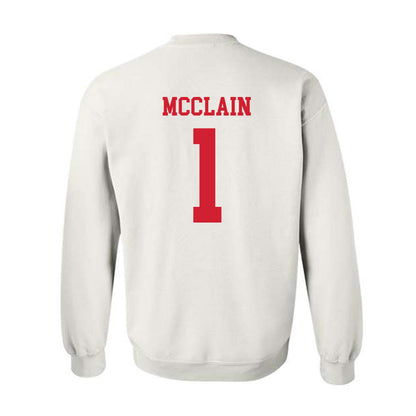Fresno State - NCAA Football : Jahlil McClain - Generic Shersey Crewneck Sweatshirt-1