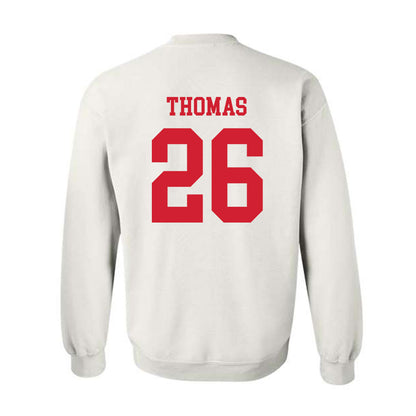 Fresno State - NCAA Football : Tim Thomas - Generic Shersey Crewneck Sweatshirt-1