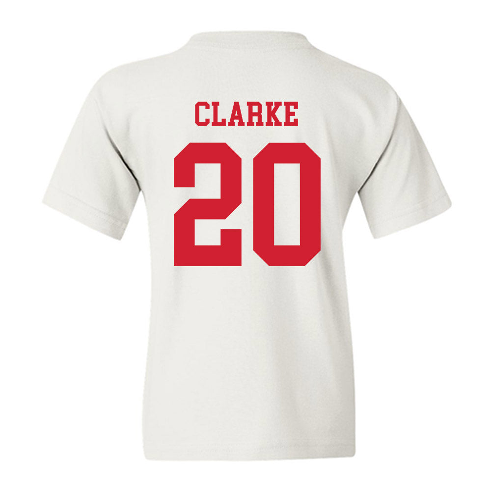 Fresno State - NCAA Women's Basketball : Indiya Clarke - Generic Shersey Youth T-Shirt-1