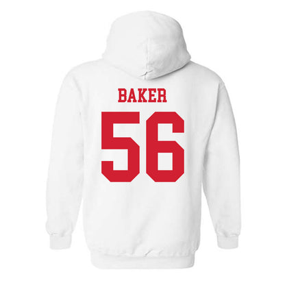 Fresno State - NCAA Football : Ben Baker - Generic Shersey Hooded Sweatshirt-1