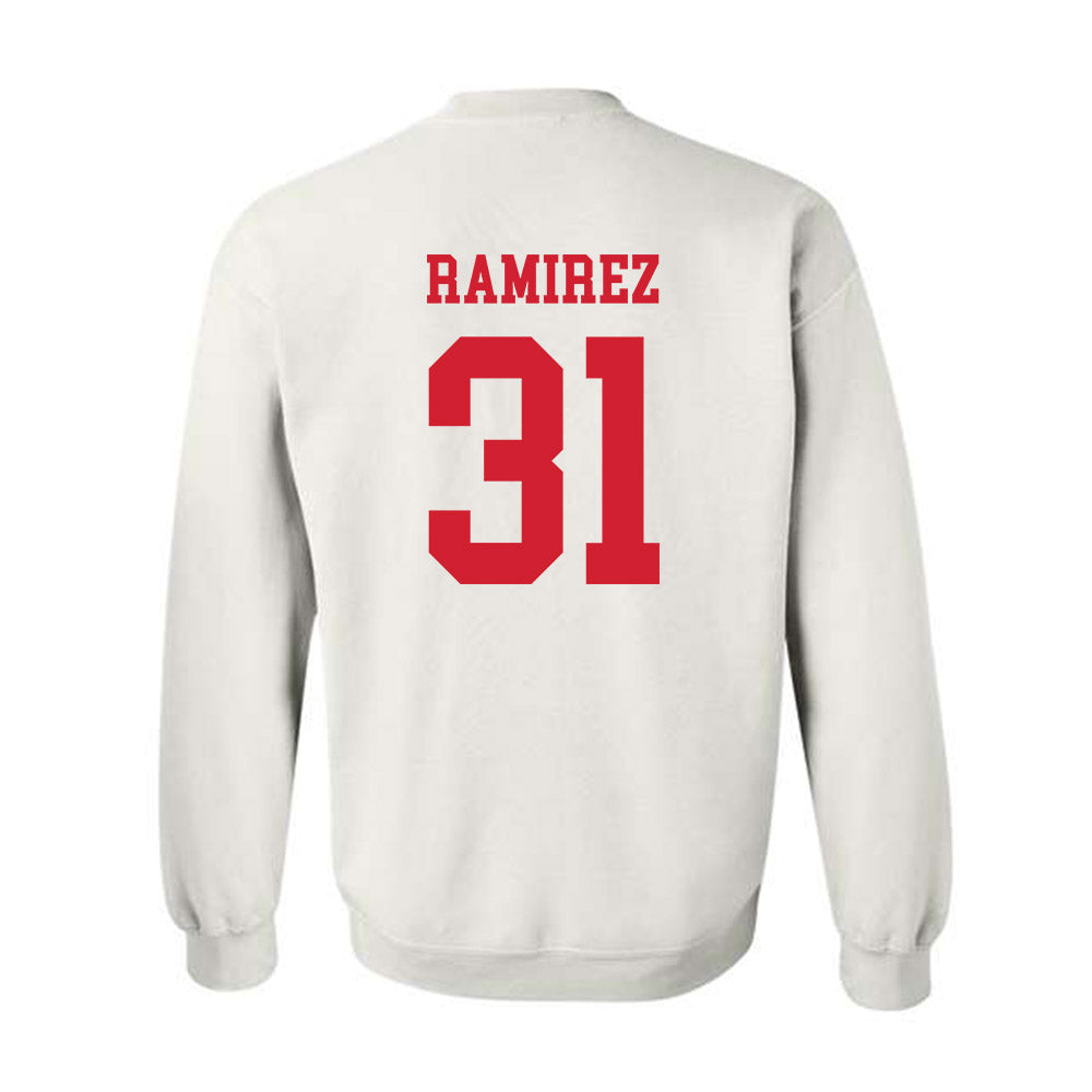 Fresno State - NCAA Football : Brandon Ramirez - Generic Shersey Crewneck Sweatshirt-1