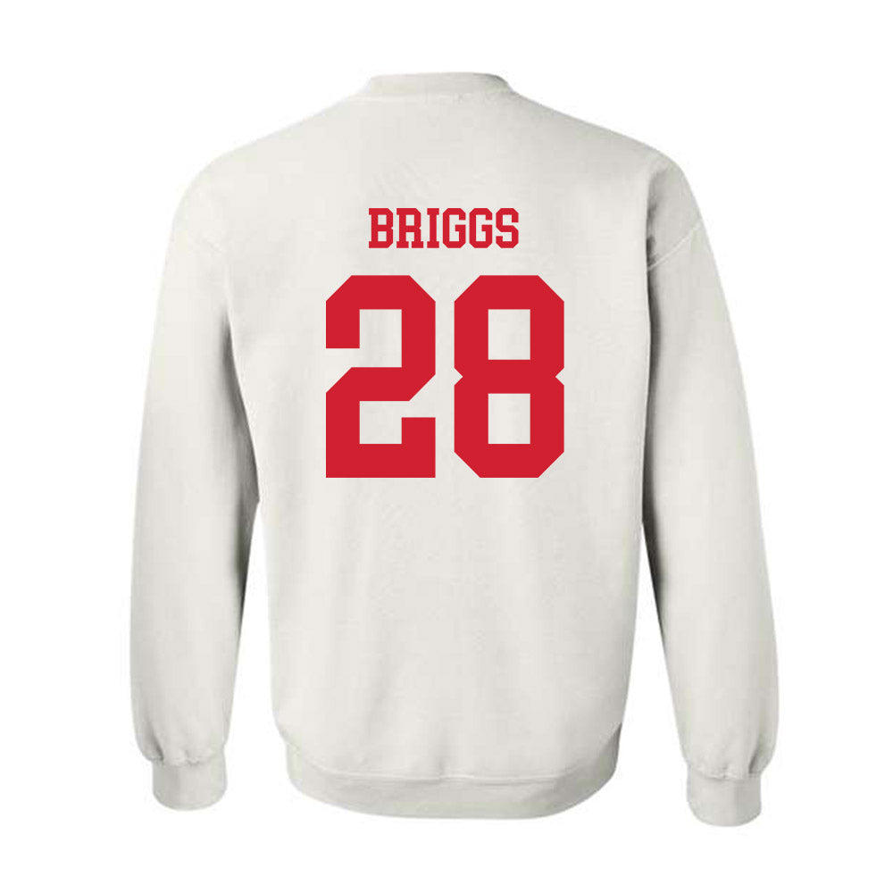 Fresno State - NCAA Football : Jomarion Briggs - Generic Shersey Crewneck Sweatshirt-1