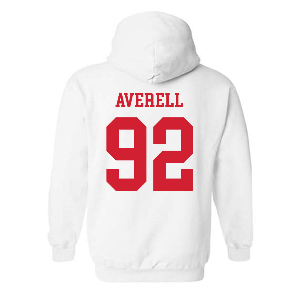 Fresno State - NCAA Football : Luke Averell - Generic Shersey Hooded Sweatshirt-1