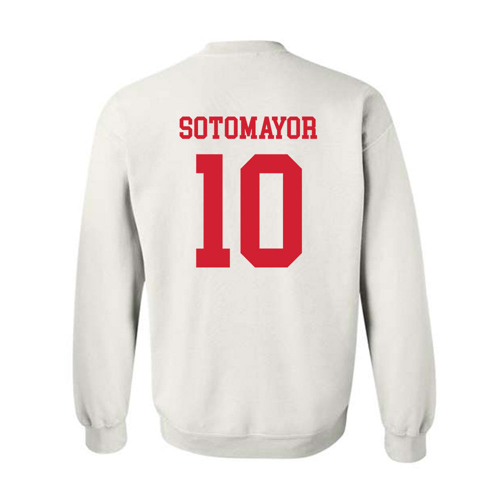Fresno State - NCAA Baseball : Griffen Sotomayor - Generic Shersey Crewneck Sweatshirt-1