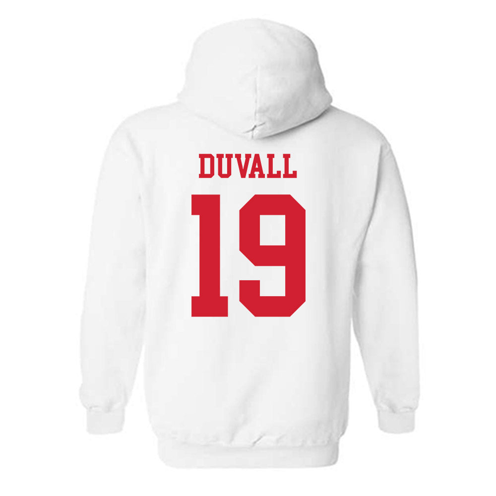 Fresno State - NCAA Football : Harold Duvall - Generic Shersey Hooded Sweatshirt-1