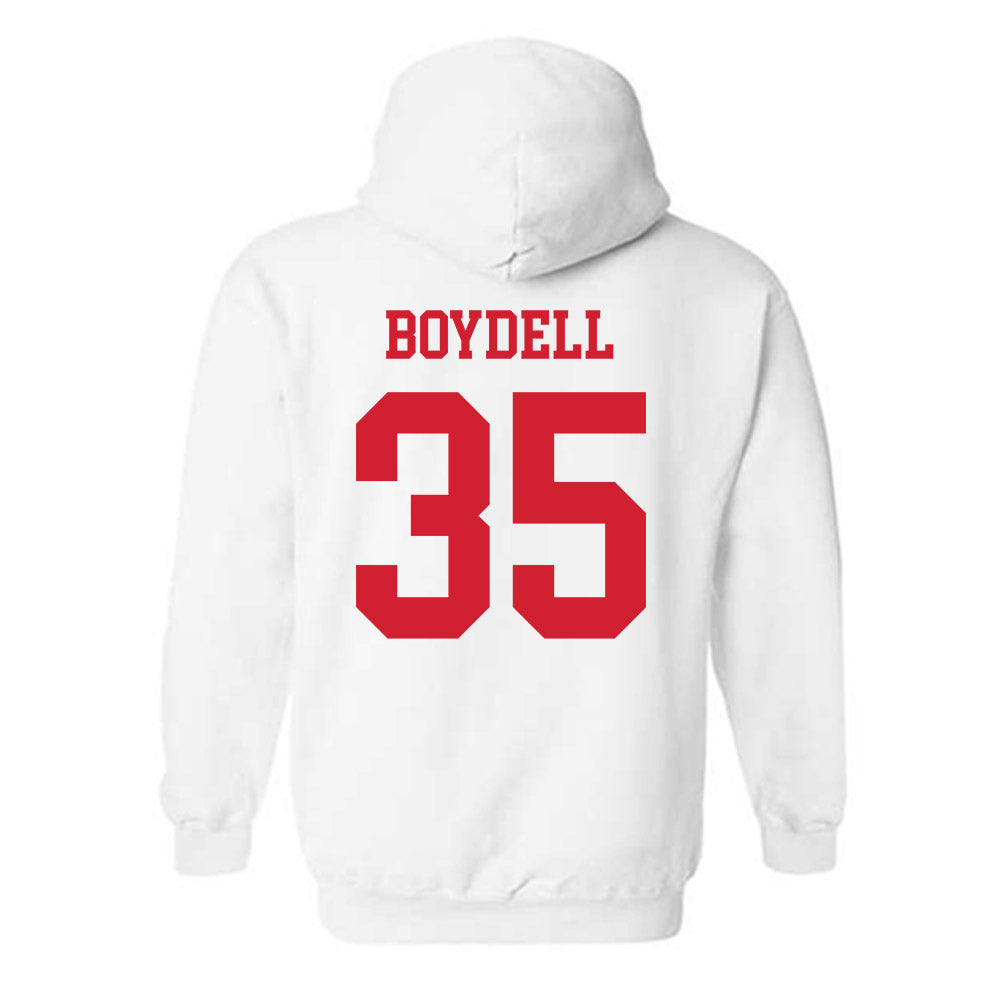 Fresno State - NCAA Football : Sebastien Boydell - Generic Shersey Hooded Sweatshirt-1