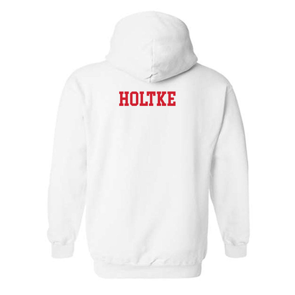 Fresno State - NCAA Equestrian : Charlotte Holtke - Generic Shersey Hooded Sweatshirt-1