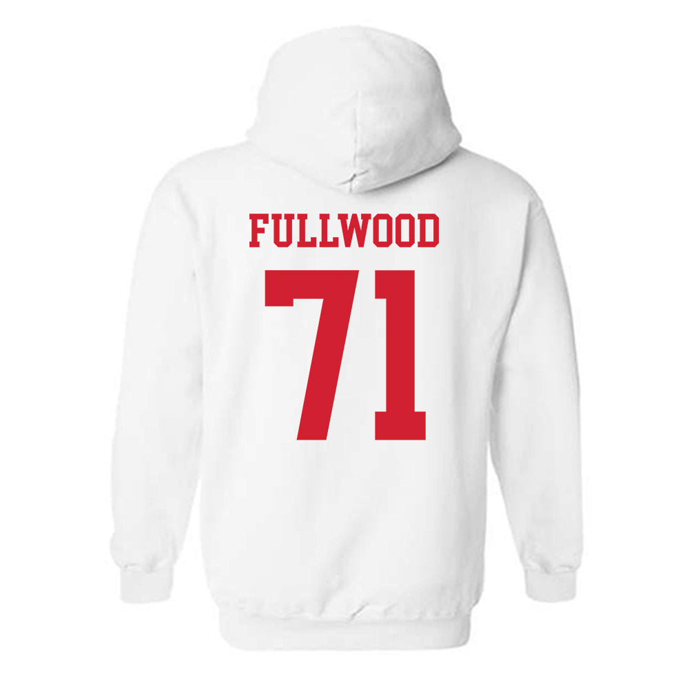 Fresno State - NCAA Football : Rolan Fullwood - Generic Shersey Hooded Sweatshirt-1
