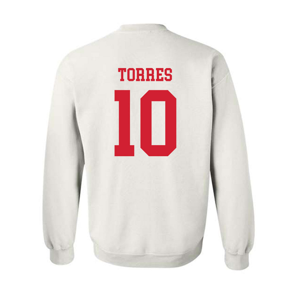 Fresno State - NCAA Women's Soccer : Daisy Torres - Generic Shersey Crewneck Sweatshirt-1