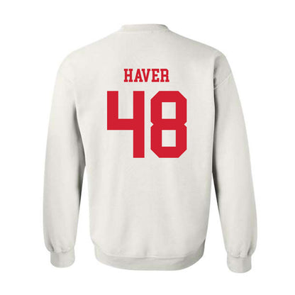 Fresno State - NCAA Baseball : Jordan Haver - Generic Shersey Crewneck Sweatshirt-1