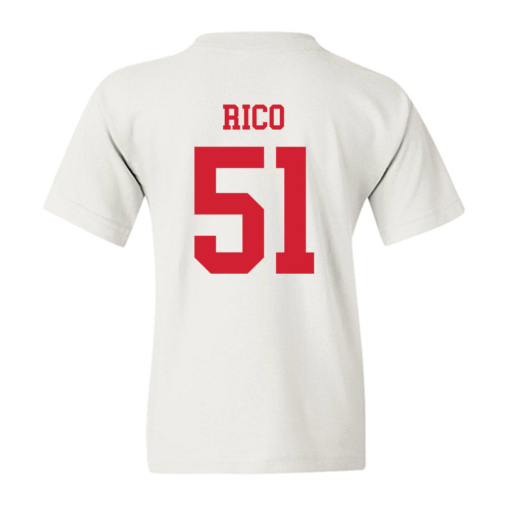 Fresno State - NCAA Baseball : Erik Rico - Generic Shersey Youth T-Shirt-1