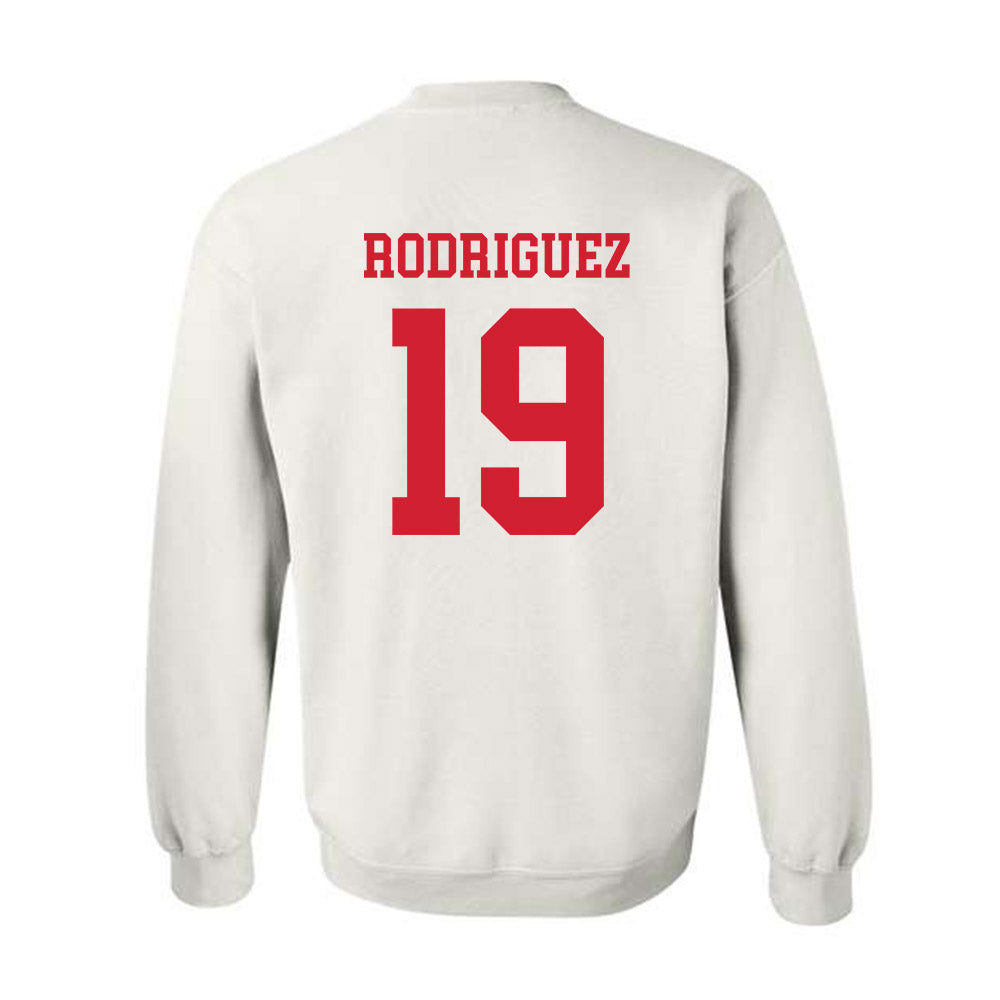 Fresno State - NCAA Baseball : BJ Rodriguez - Generic Shersey Crewneck Sweatshirt-1