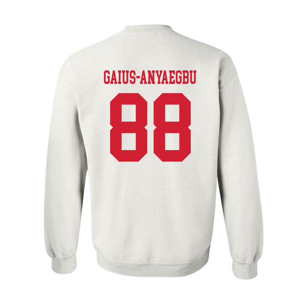 Fresno State - NCAA Football : Dallas Gaius-Anyaegbu - Generic Shersey Crewneck Sweatshirt-1