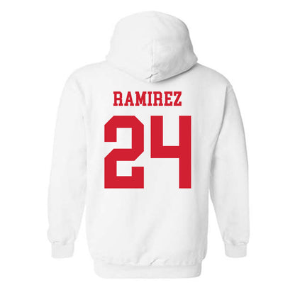 Fresno State - NCAA Softball : Alyssa Ramirez - Generic Shersey Hooded Sweatshirt-1