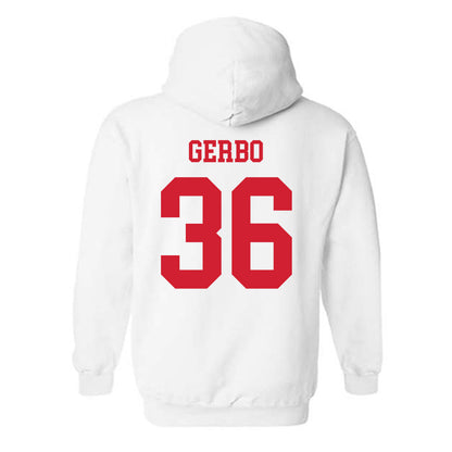 Fresno State - NCAA Football : Zane Gerbo - Generic Shersey Hooded Sweatshirt-1