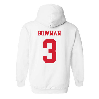 Fresno State - NCAA Women's Soccer : Brooke Bowman - Generic Shersey Hooded Sweatshirt-1