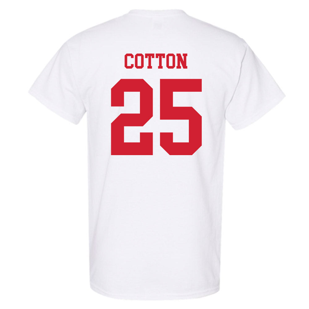Fresno State - NCAA Football : Keynan Cotton - Generic Shersey T-Shirt-1