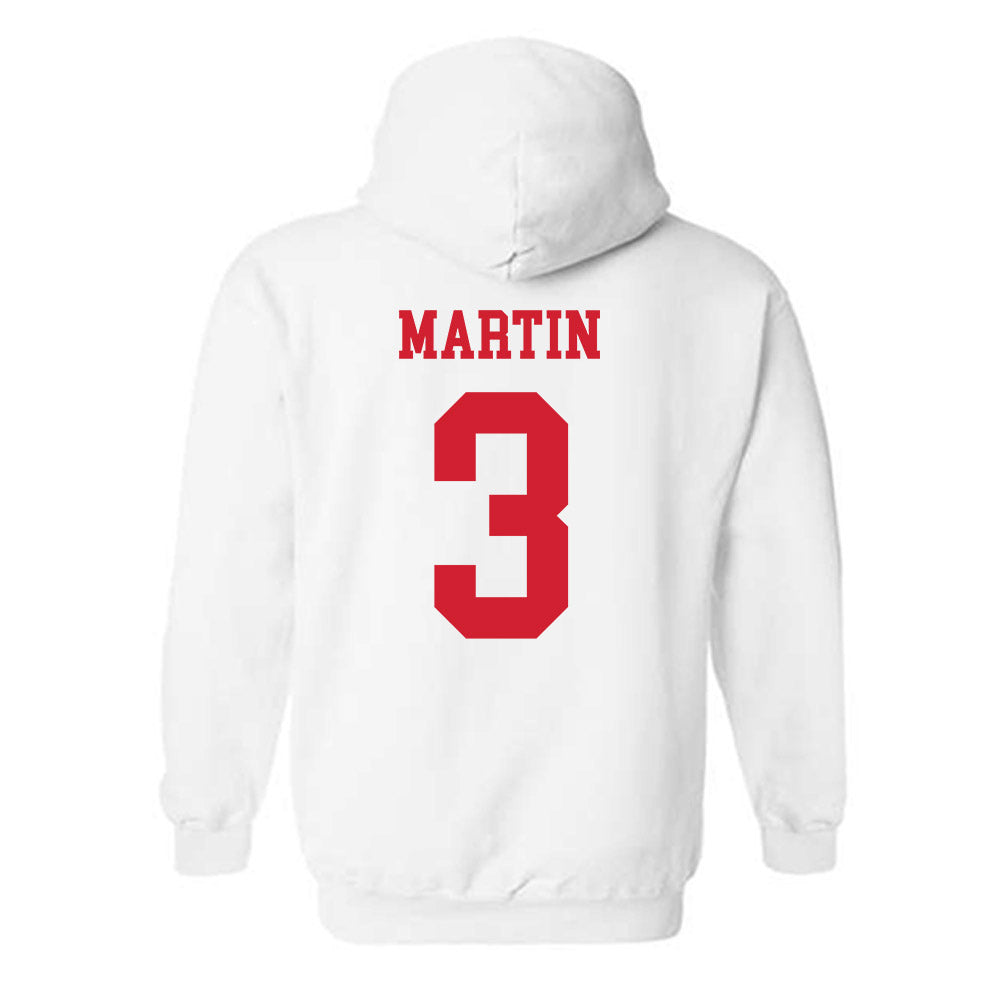 Fresno State - NCAA Football : Khristian Martin - Generic Shersey Hooded Sweatshirt-1