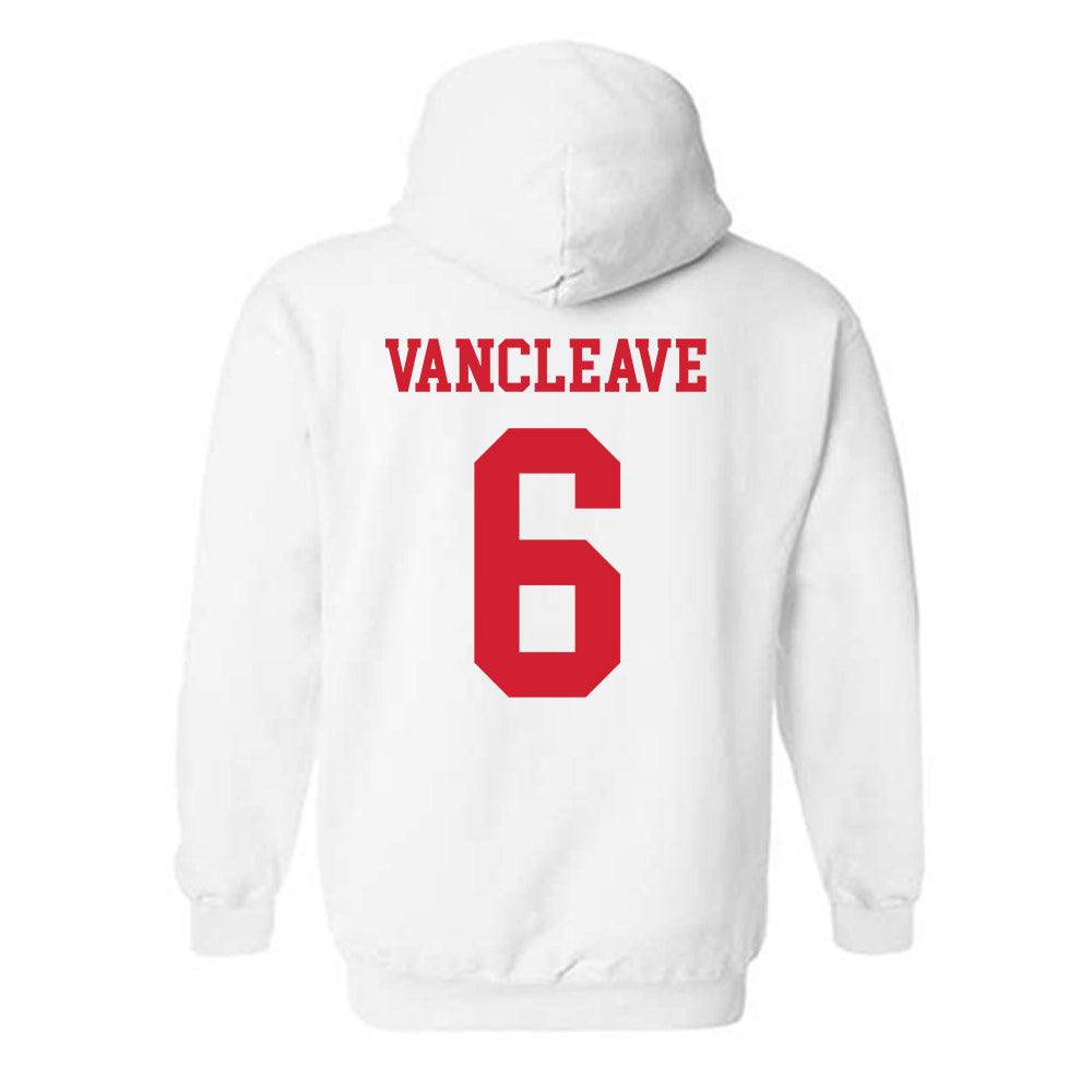Fresno State - NCAA Softball : Mallory Vancleave - Generic Shersey Hooded Sweatshirt