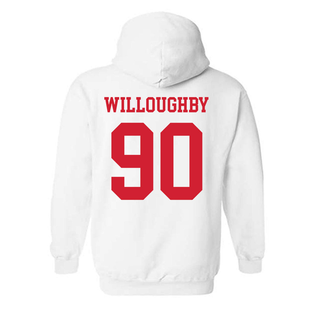 Fresno State - NCAA Football : Cooper Willoughby - Generic Shersey Hooded Sweatshirt-1