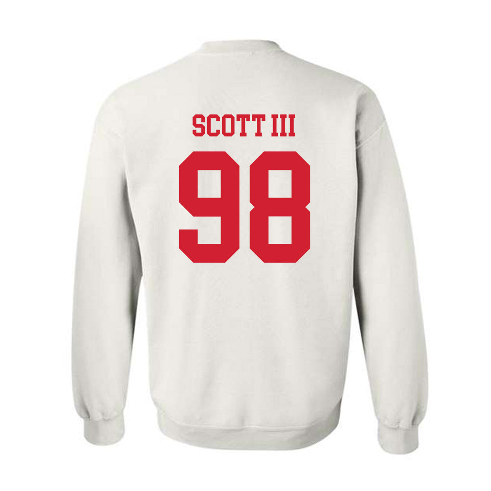 Fresno State - NCAA Football : Steven Scott III - Generic Shersey Crewneck Sweatshirt-1