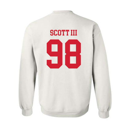 Fresno State - NCAA Football : Steven Scott III - Generic Shersey Crewneck Sweatshirt-1