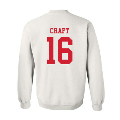 Fresno State - NCAA Football : Jonathan Craft - Generic Shersey Crewneck Sweatshirt-1