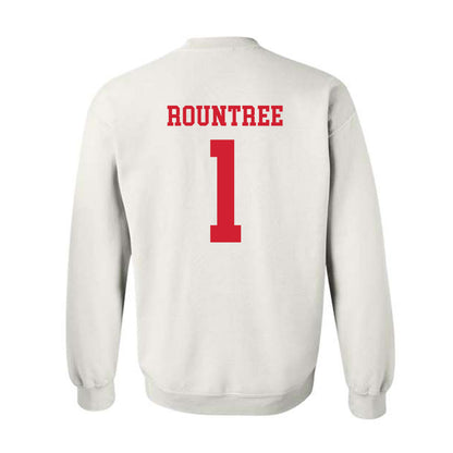 Fresno State - NCAA Softball : Nadia Rountree - Generic Shersey Crewneck Sweatshirt-1