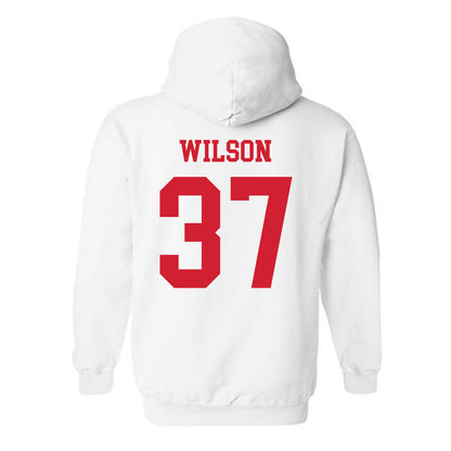 Fresno State - NCAA Football : Ryan Wilson - Generic Shersey Hooded Sweatshirt-1