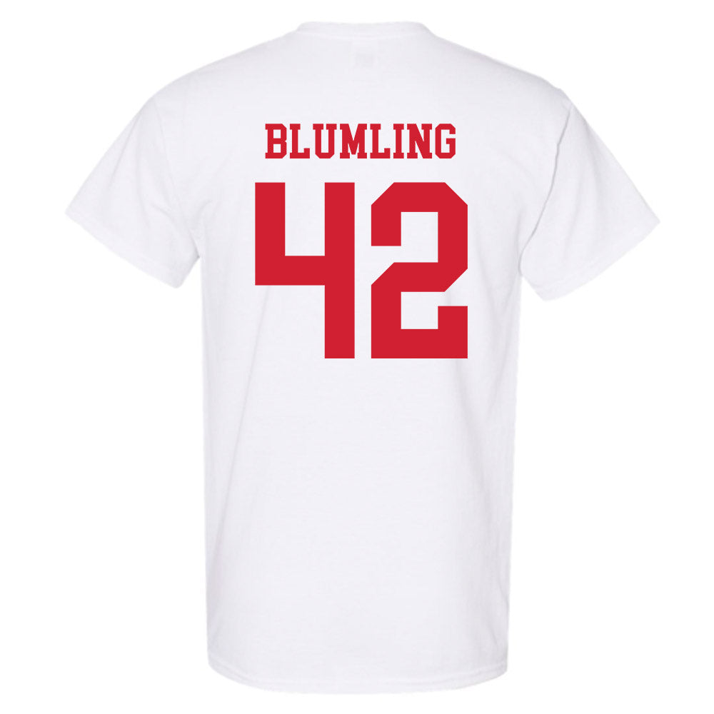 Fresno State - NCAA Football : Lucas Blumling - Generic Shersey T-Shirt-1