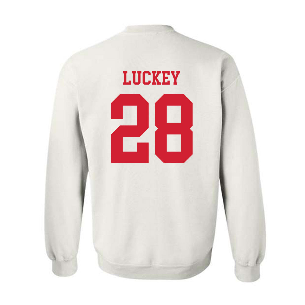 Fresno State - NCAA Football : Jhadis Luckey - Generic Shersey Crewneck Sweatshirt-1