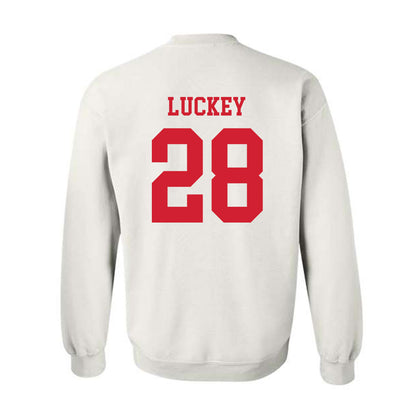 Fresno State - NCAA Football : Jhadis Luckey - Generic Shersey Crewneck Sweatshirt-1