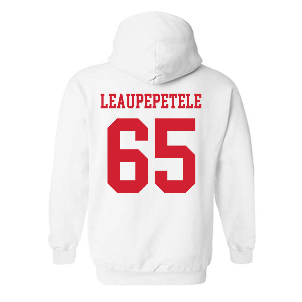 Fresno State - NCAA Football : Jonah Leaupepetele - Generic Shersey Hooded Sweatshirt-1