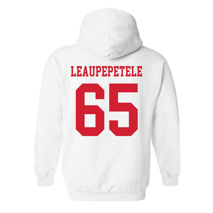 Fresno State - NCAA Football : Jonah Leaupepetele - Generic Shersey Hooded Sweatshirt-1