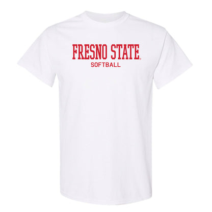 Fresno State - NCAA Softball : Alyssa Ramirez - Generic Shersey T-Shirt-0