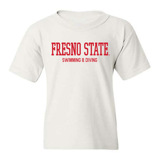 Fresno State - NCAA Women's Swimming & Diving : Clare Luken - Generic Shersey Youth T-Shirt-0