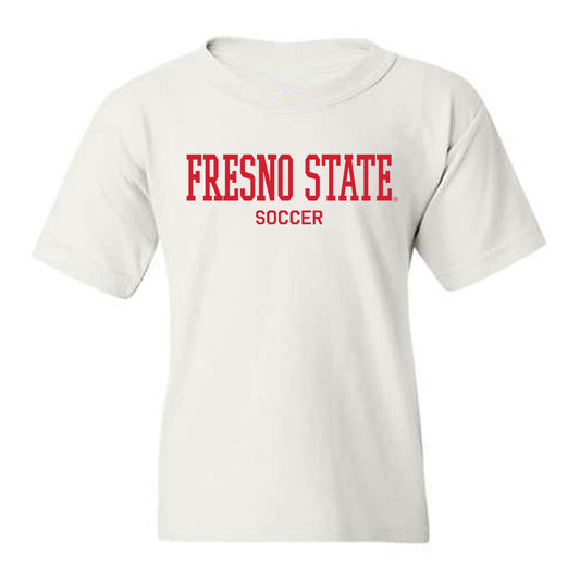 Fresno State - NCAA Women's Soccer : Katie Morris - Generic Shersey Youth T-Shirt-0
