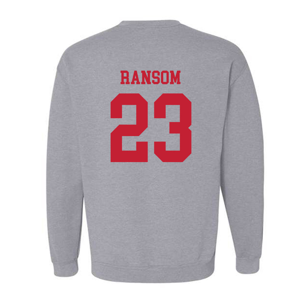 Ball State - NCAA Women's Basketball : Zuri Ransom - Classic Shersey Crewneck Sweatshirt-1