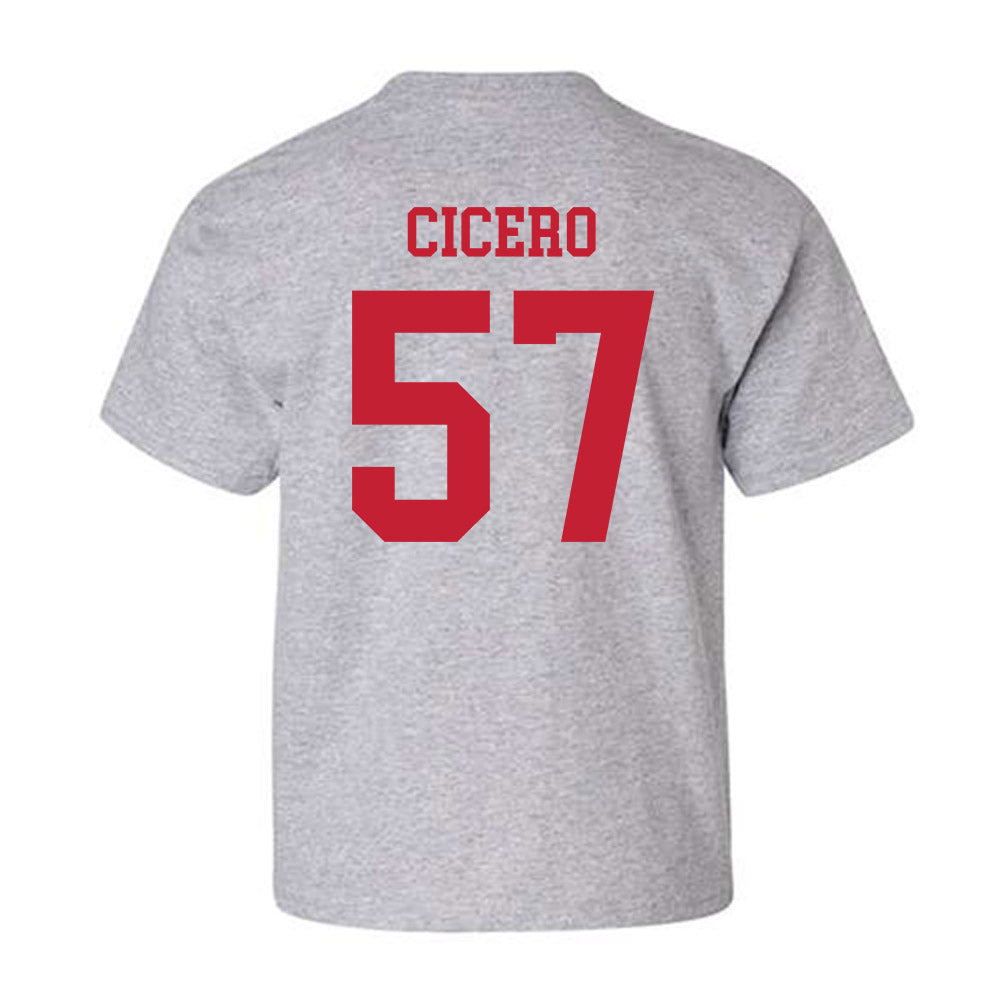 Ball State - NCAA Football : Nolan Cicero - Classic Shersey Youth T-Shirt-1