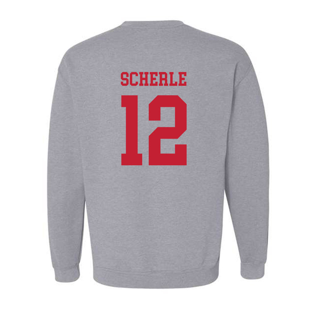 Ball State - NCAA Football : Alex Scherle - Classic Shersey Crewneck Sweatshirt-1