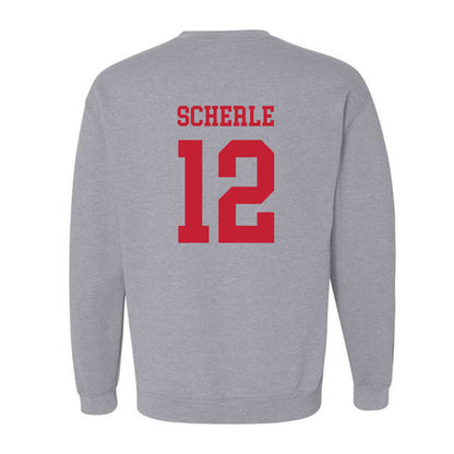 Ball State - NCAA Football : Alex Scherle - Classic Shersey Crewneck Sweatshirt-1