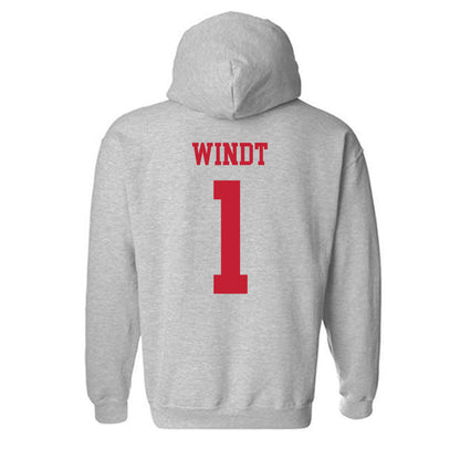 Ball State - NCAA Men's Volleyball : Tyler Windt - Classic Shersey Hooded Sweatshirt-1